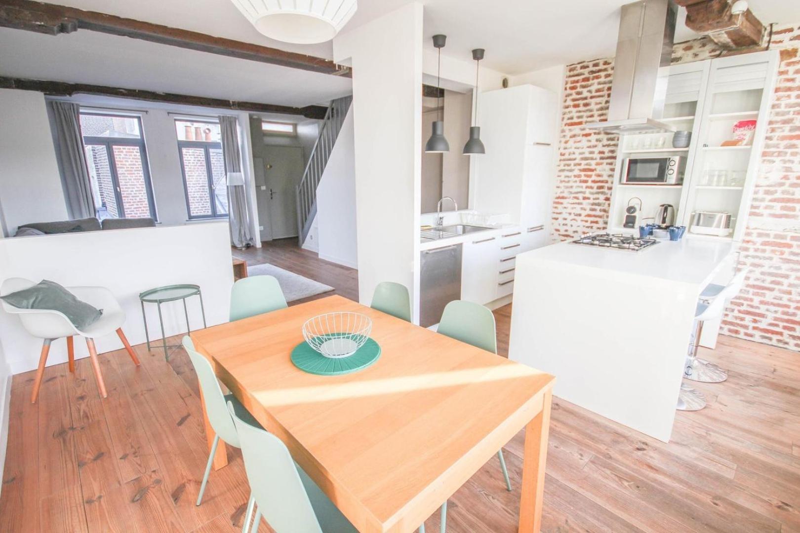 Charming 60M2 Apartment 里尔 外观 照片